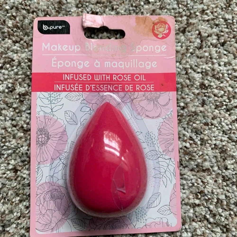 Pink Makeup Blending Sponge